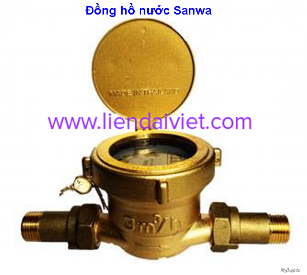Phân phối Van vòi  đồng hồ nước SANWA Thái Lan chính hãng