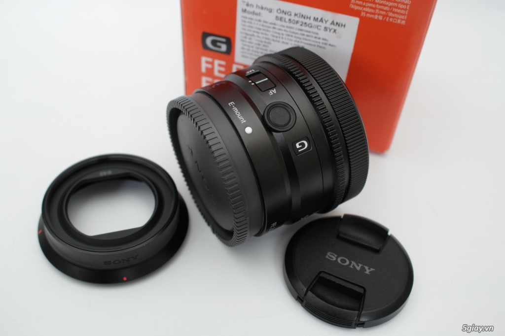 Bán lens  SONY FE 50 mm F/2.5G fullbox mới 99% - 3