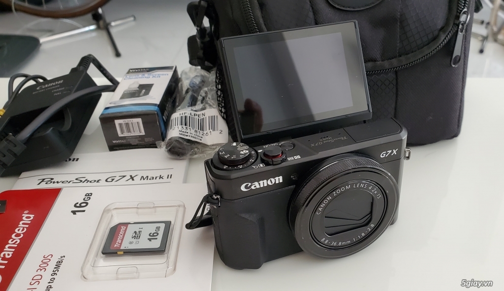 (Bán) Canon G7X Mark 2, Full box, như mới - 1