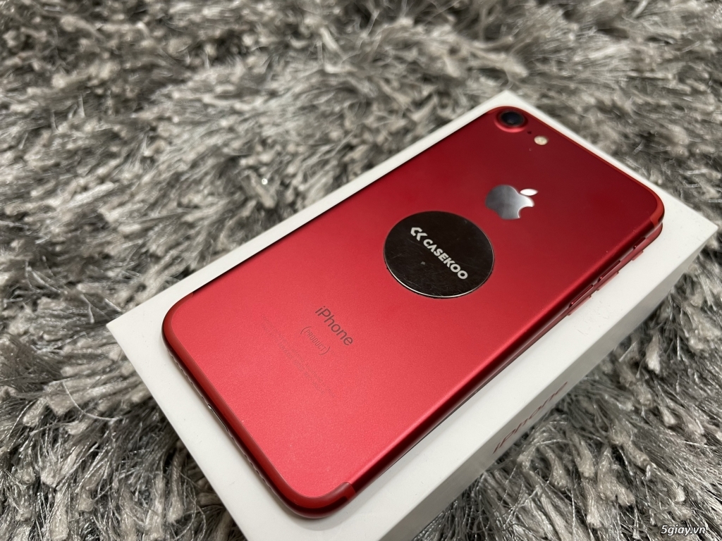 Iphone 7 đỏ 128gb có hộp, zin 100% - 3