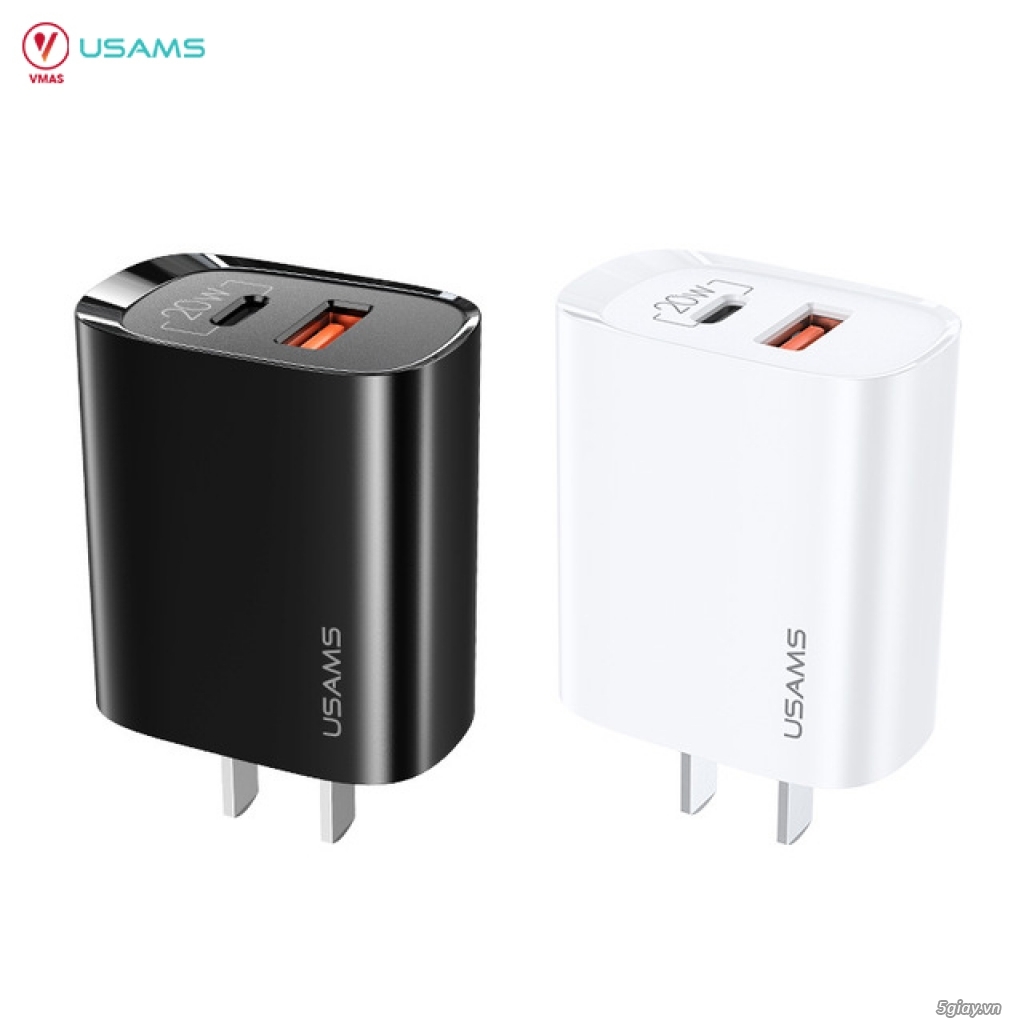 US-CC120 T35 QC3.0+PD3.0 Fast Charger 20W (CN) - 1