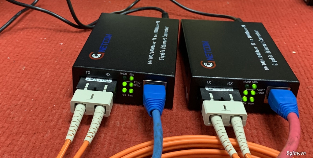 Bộ chuyển đổi quang điện 2 sợi 10/100/1000Mbps GNC-2211S-20 - 4
