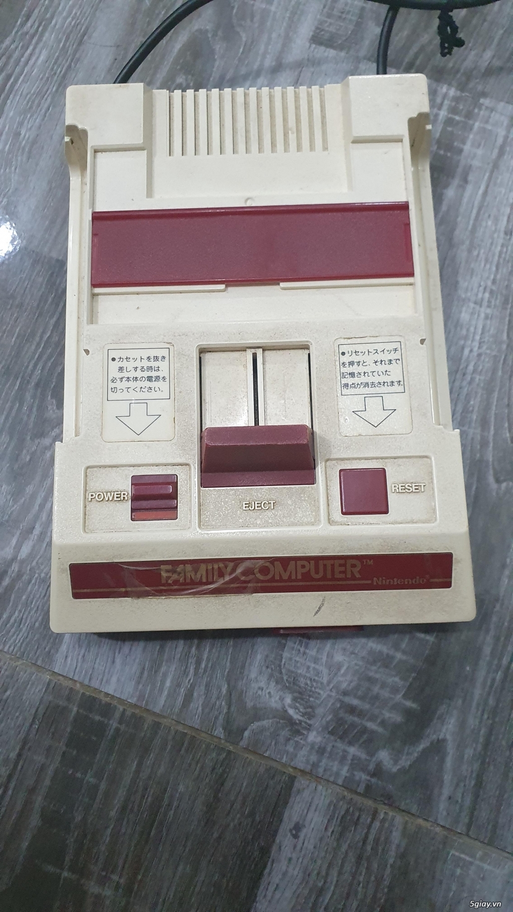 Máy Famicom cổ zin còn box và hóa đơn mua hàng 1983 - 4