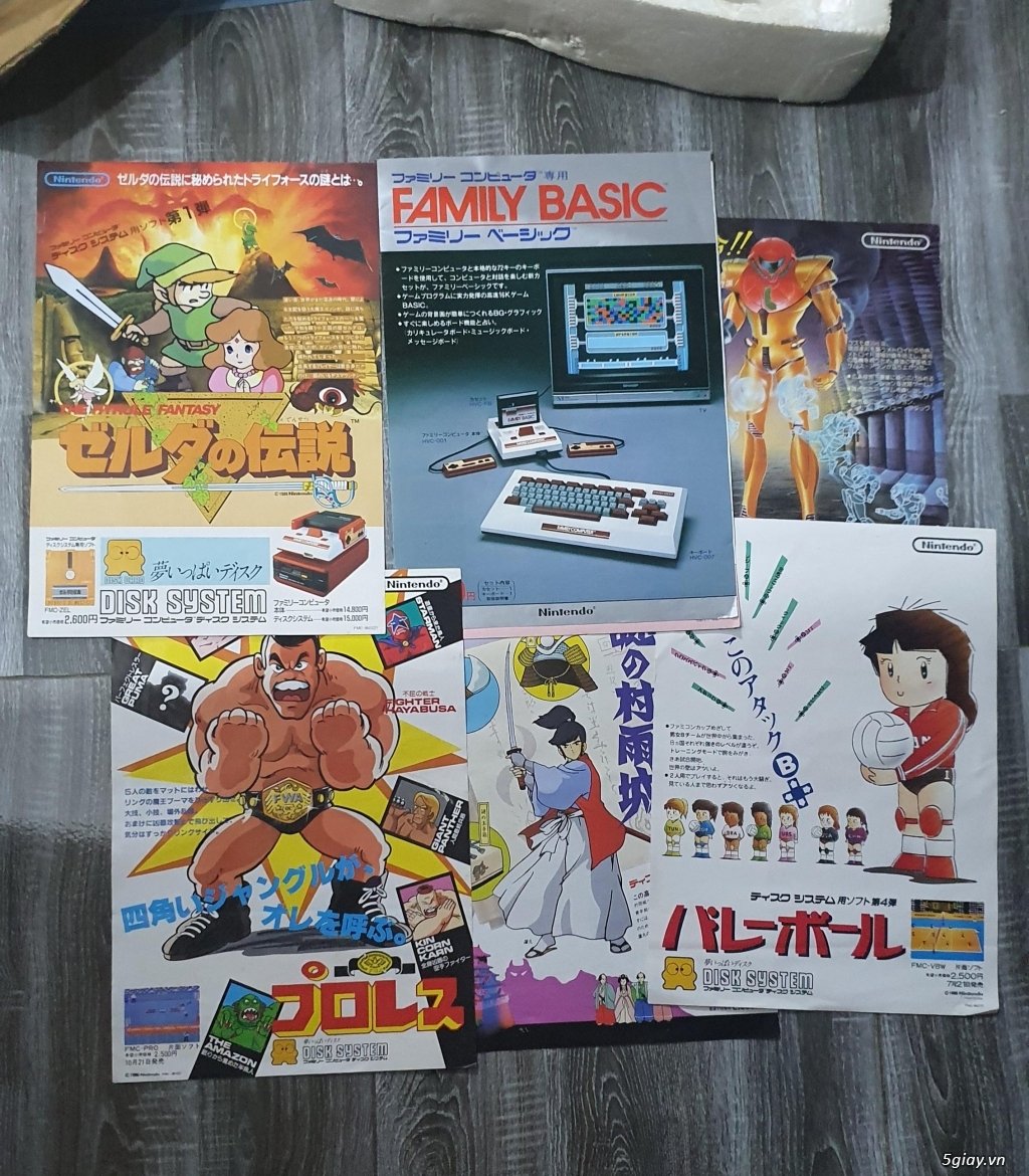 Máy Famicom cổ zin còn box và hóa đơn mua hàng 1983 - 9