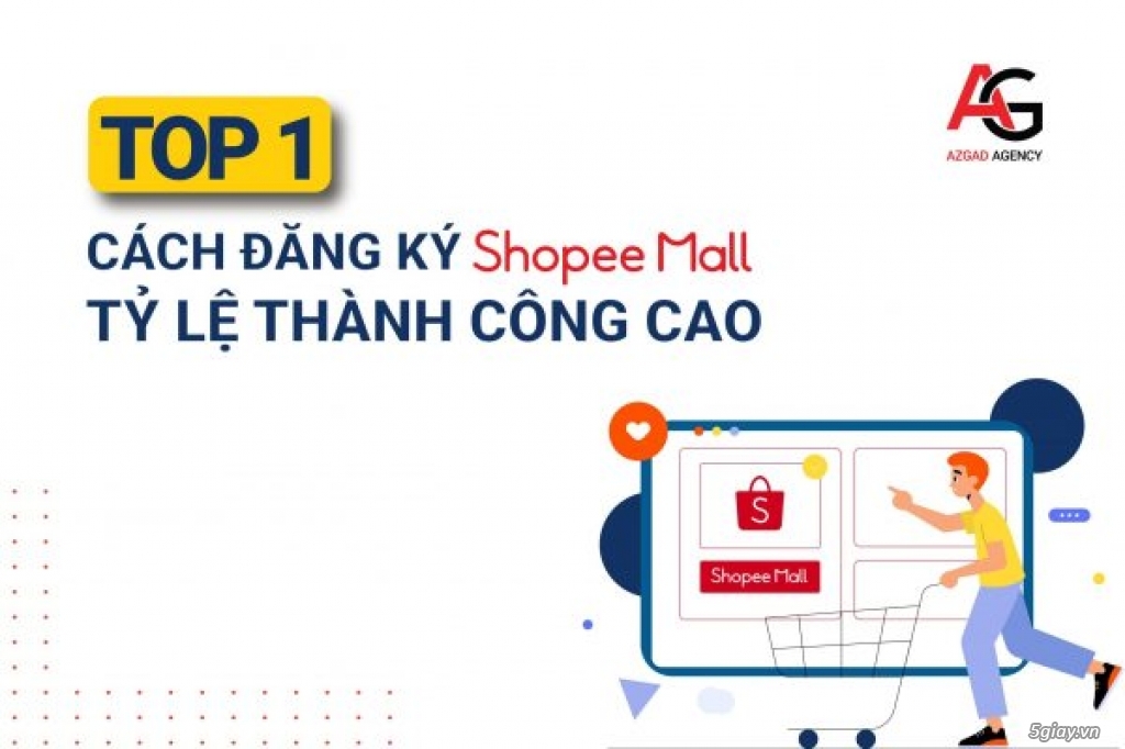 Hướng dẫn đăng ký shopee mall cho người mới