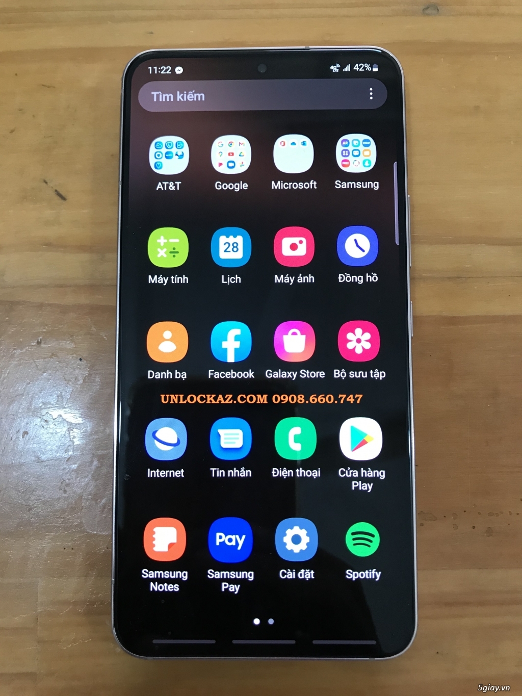 Unlock Samsung Galaxy S22 Ultra S22+ S22 Plus thành công 100% - 3