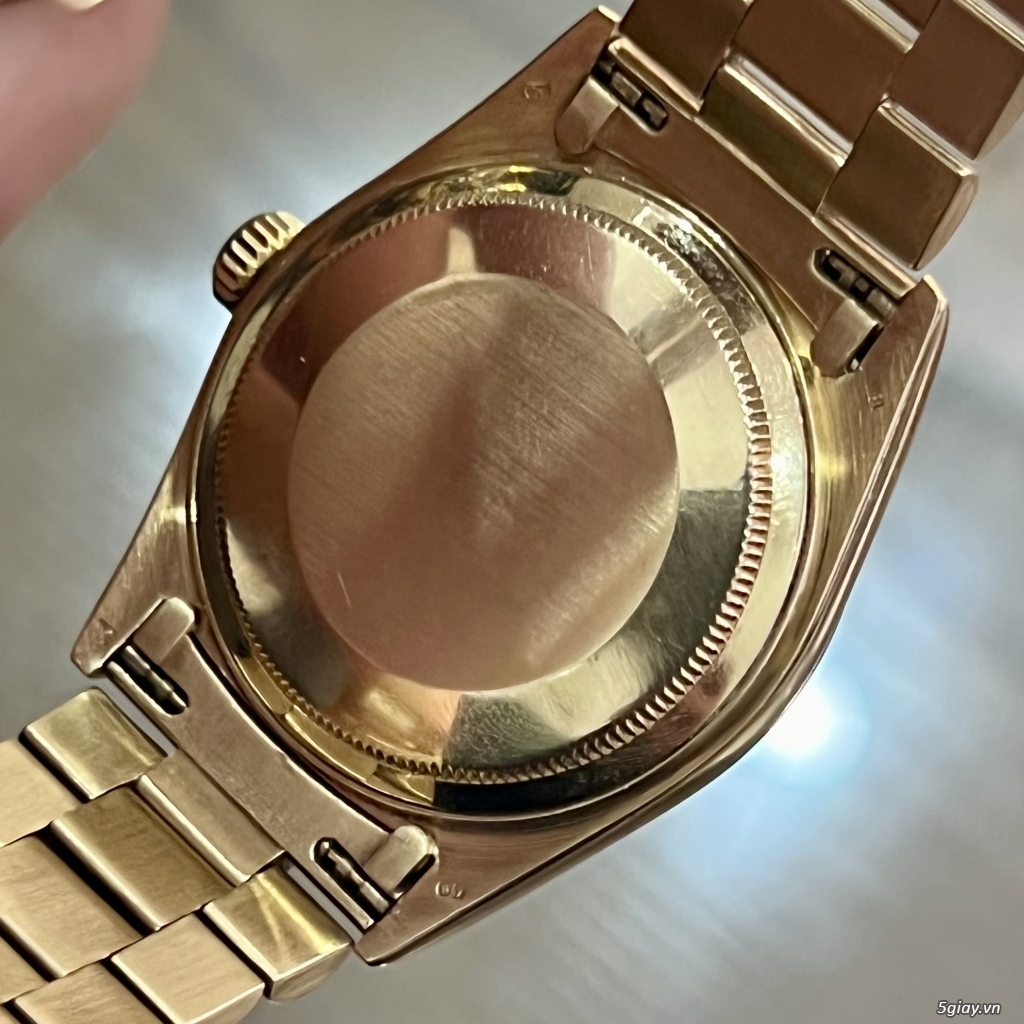 Rolex 18038 vỏ vàng đúc 18k phiên bản được coi là hiếm nhất - 6