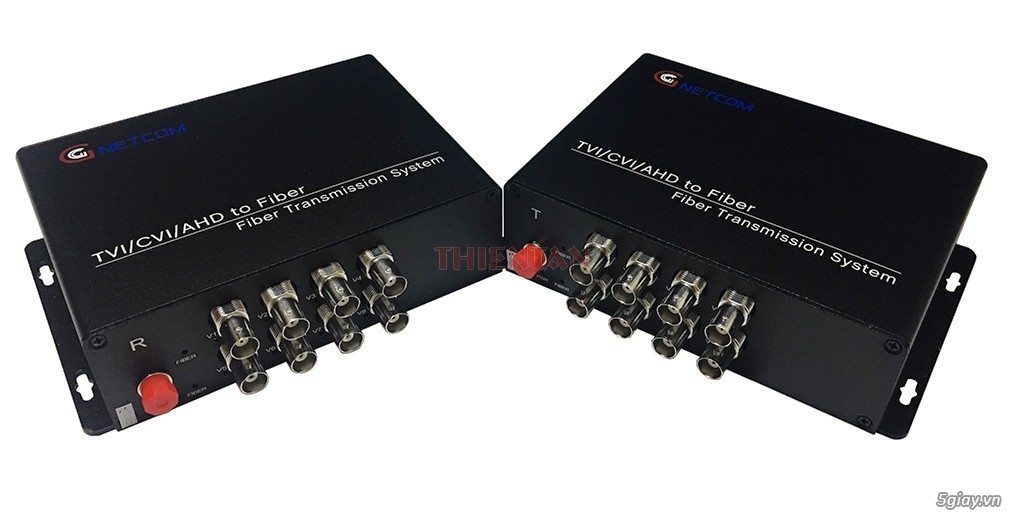 Converter quang video cho camera analog/AHD/HDCVI/TVI - 1