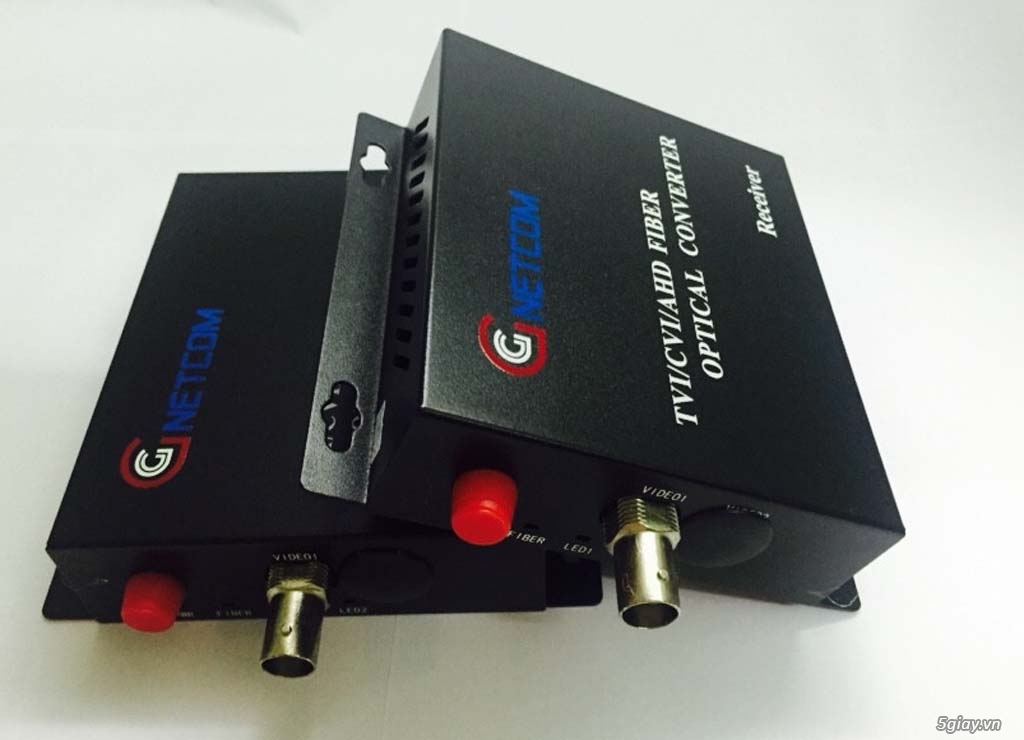 Converter quang video cho camera analog/AHD/HDCVI/TVI - 3