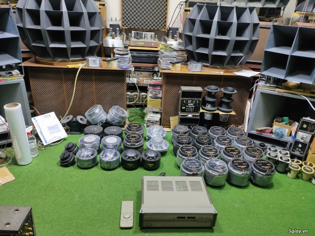 Họng kèn Altec-JBL , củ loa, vỏ thùng loa, Phân tần... - 7