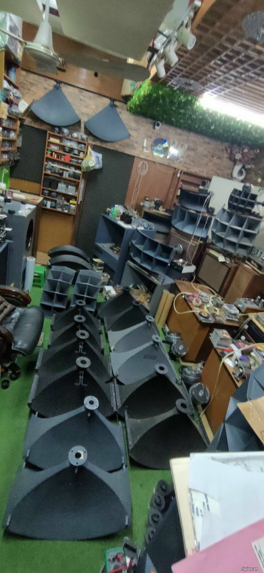 Họng kèn Altec-JBL , củ loa, vỏ thùng loa, Phân tần... - 1