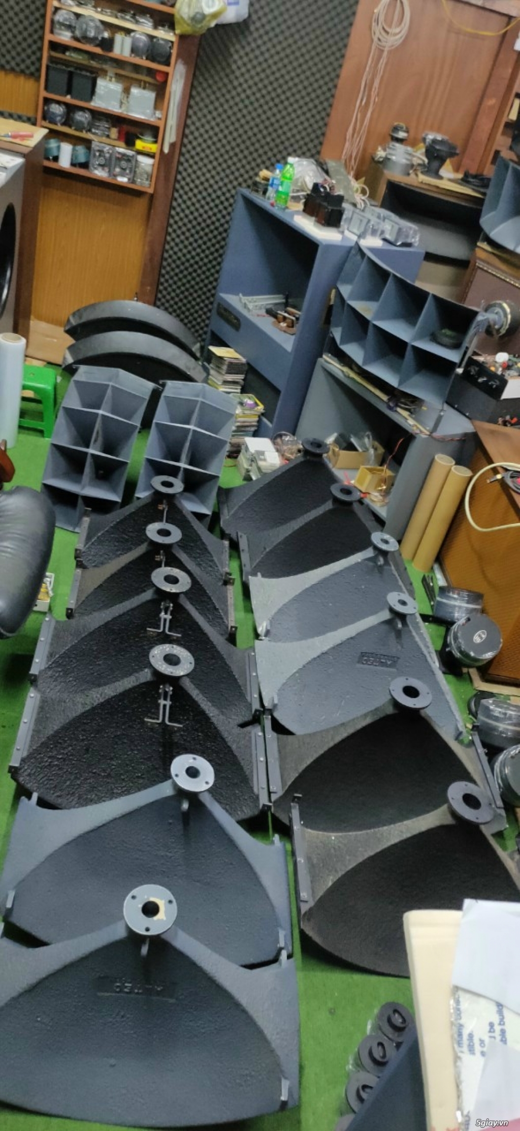 Họng kèn Altec-JBL , củ loa, vỏ thùng loa, Phân tần... - 2