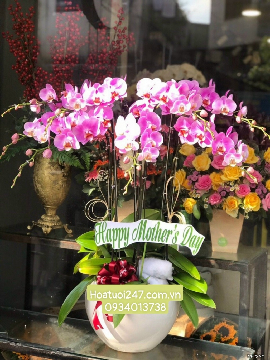 Shop hoa tươi Lan Hồ Điệp uy tín chất lượng số 1 Sài Gòn 0934013738 - 3