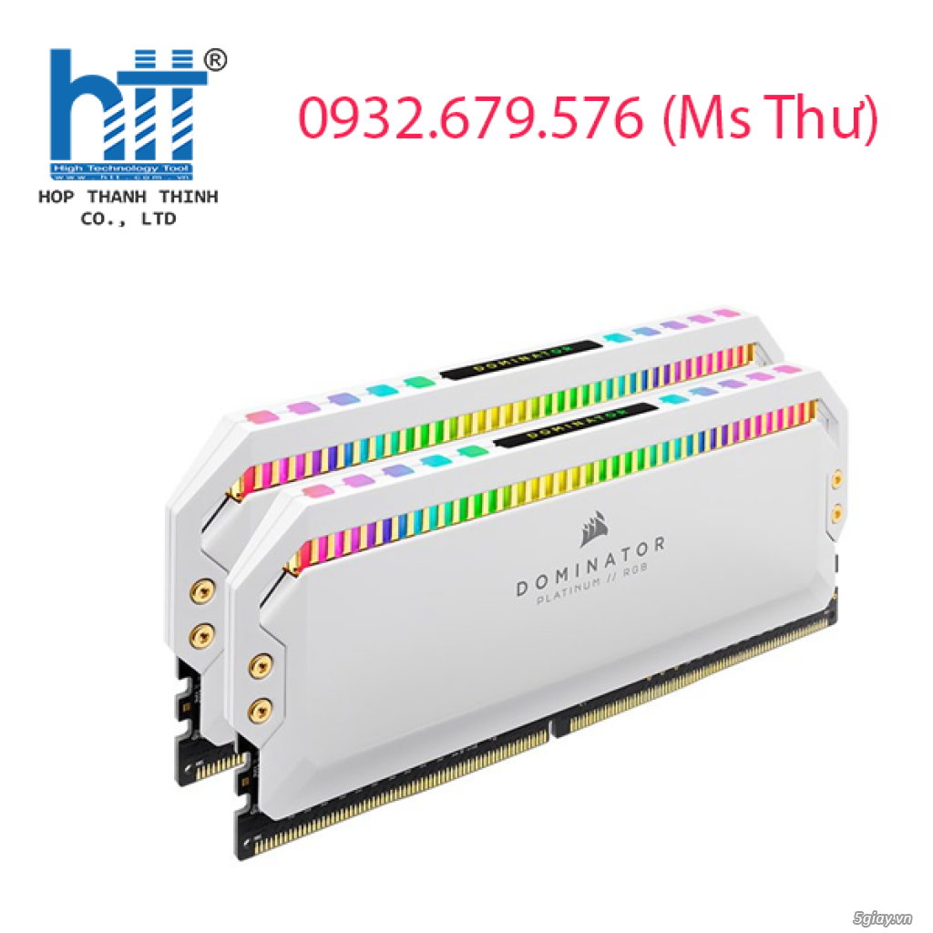 Corsair Dominator Platinum RGB White (16G DDR4 2x8G 3200)