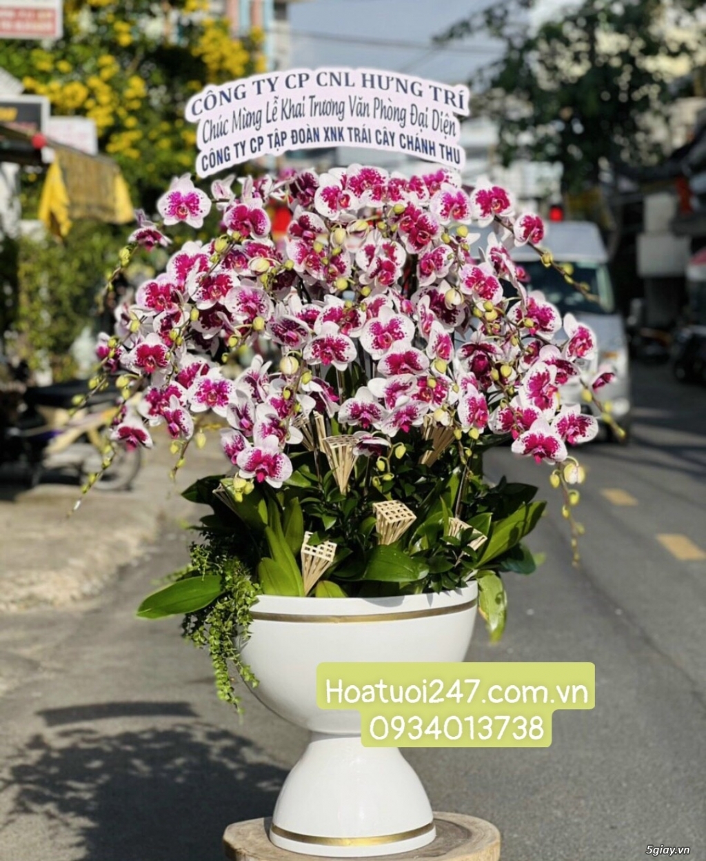 Shop hoa tươi Lan Hồ Điệp uy tín chất lượng số 1 Sài Gòn 0934013738 - 1
