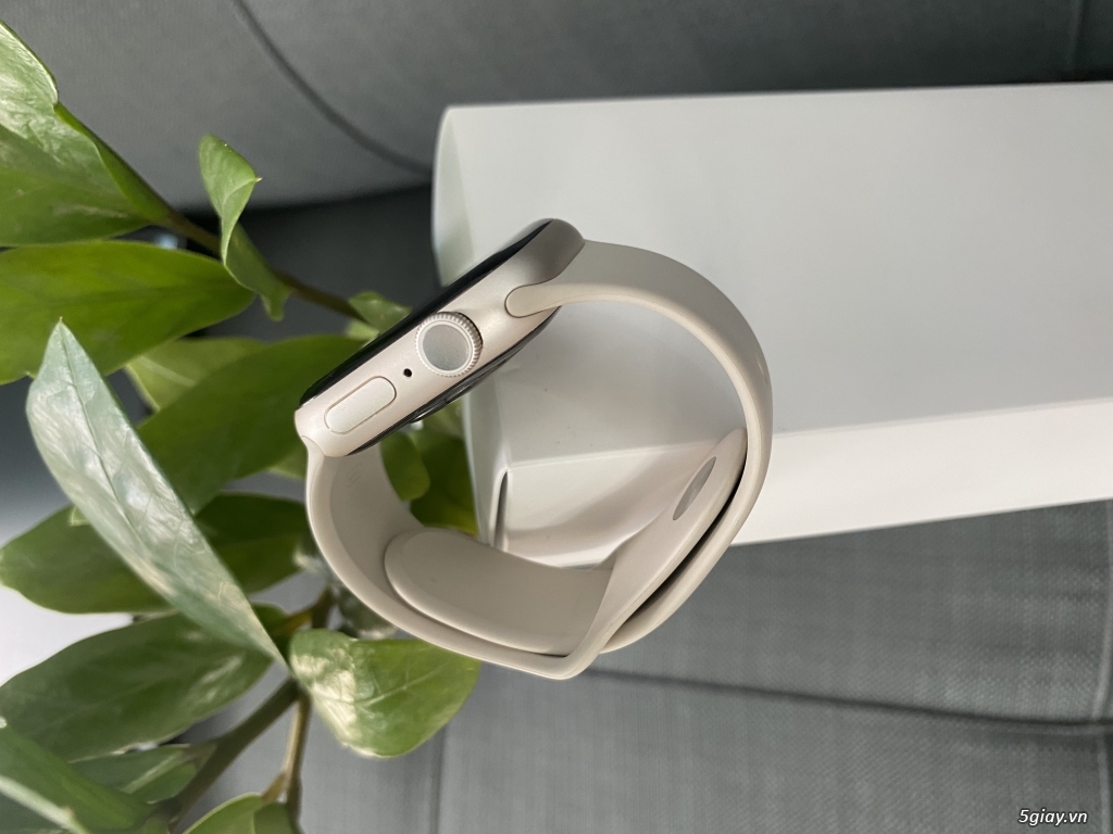 Apple Watch Seri 7 41mm starlinght fullbox BH 2023 - 2