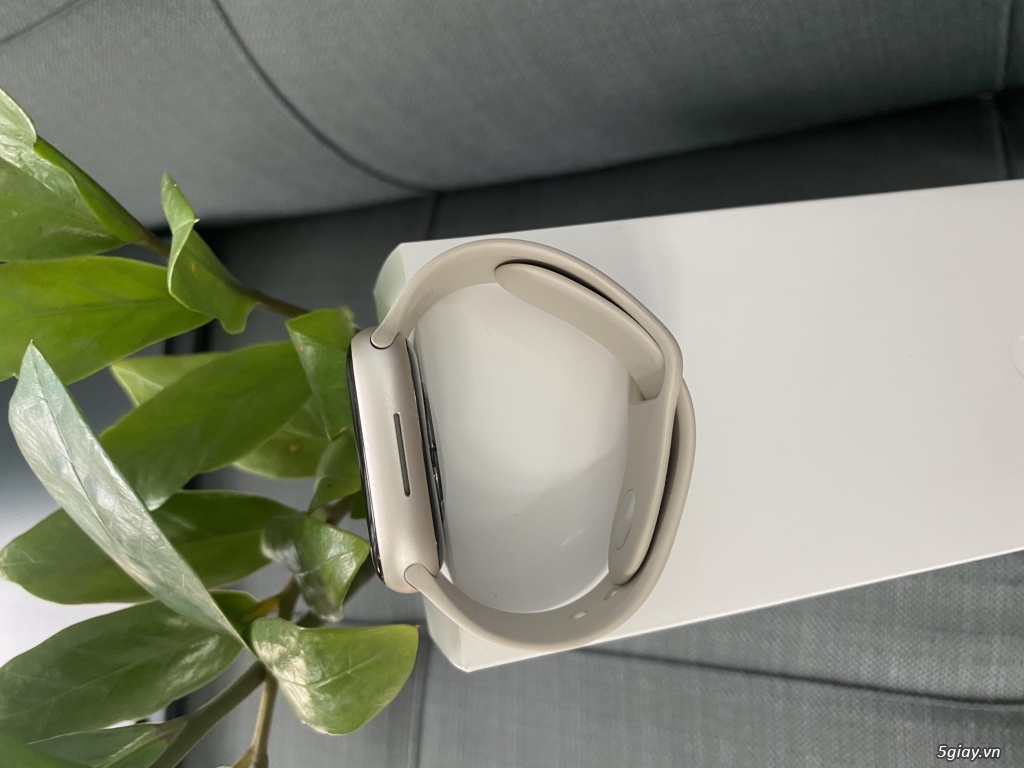 Apple Watch Seri 7 41mm starlinght fullbox BH 2023 - 3