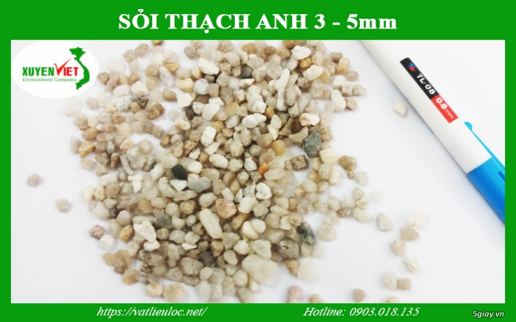 Sỏi Thạch Anh Loại 3 - 5mm Tại Xuyên Việt [Nhà Cung Cấp]