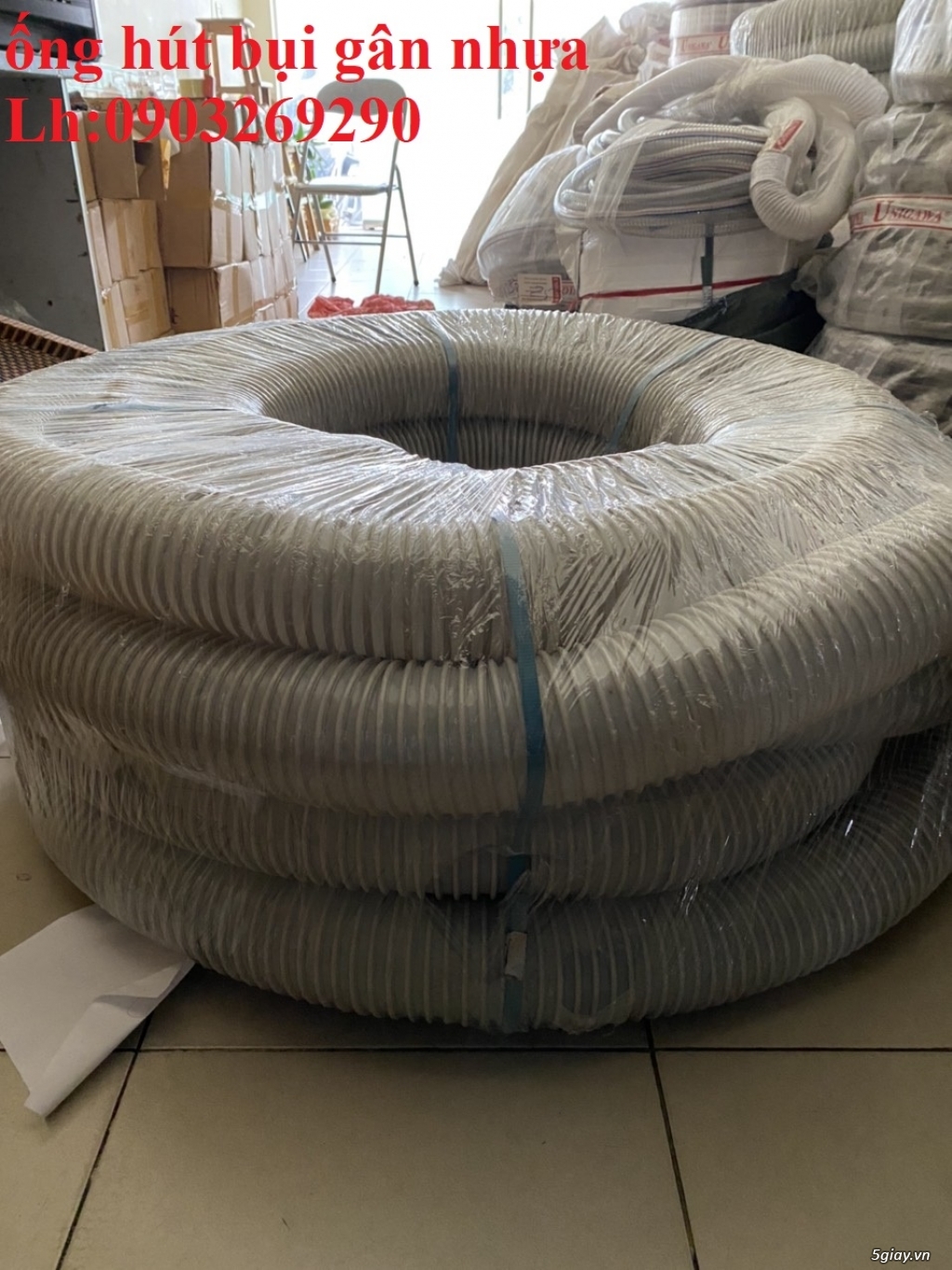 Cung cấp ống công nghiệp - ống hút bụi - khí - nhiệt D100 - D114- D120 - 17