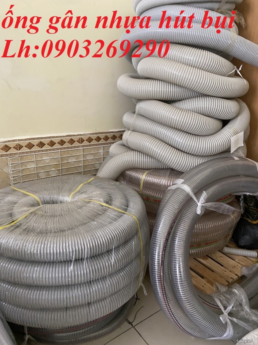 Cung cấp ống công nghiệp - ống hút bụi - khí - nhiệt D100 - D114- D120 - 16