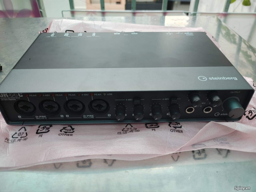 Bán sound thu âm Steinberg UR44C - 1