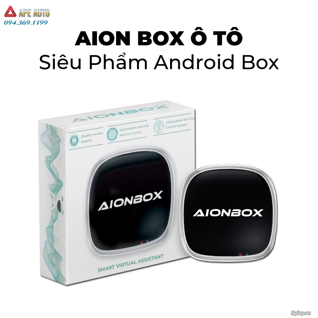 Aion box ô tô - Trợ lý ảo thông minh cho ô tô