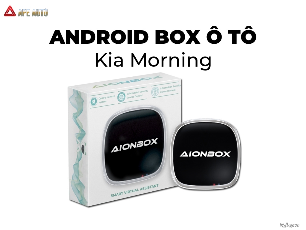Android box cho xe ô tô Kia Morning | Android box (Carplay box) - 1