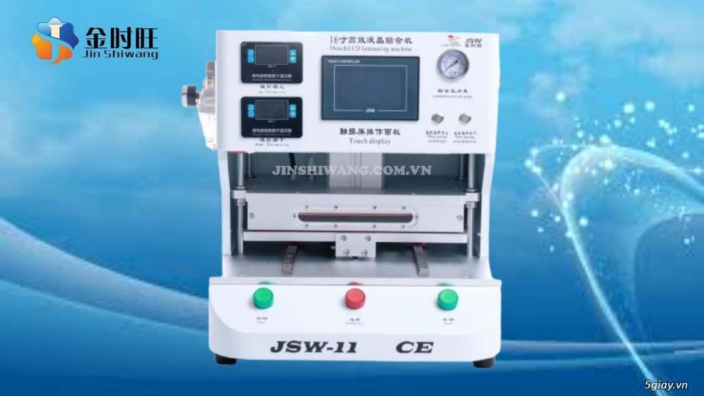 Bộ máy ép kính 16 inch JSW-11 nhập khẩu JSW - Jin Shiwang - 28