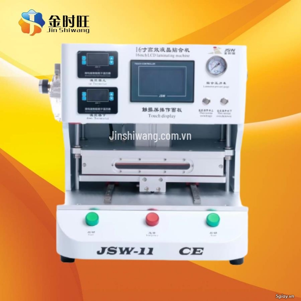 Cần bán máy ép kính 16 inch JSW-11 nhập khẩu JSW - Jin Shiwang