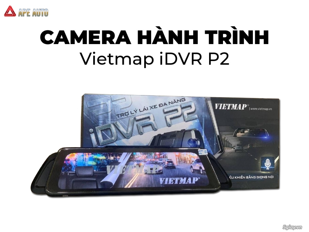 Camera hành trình có dẫn đường Vietmap iDVR P2