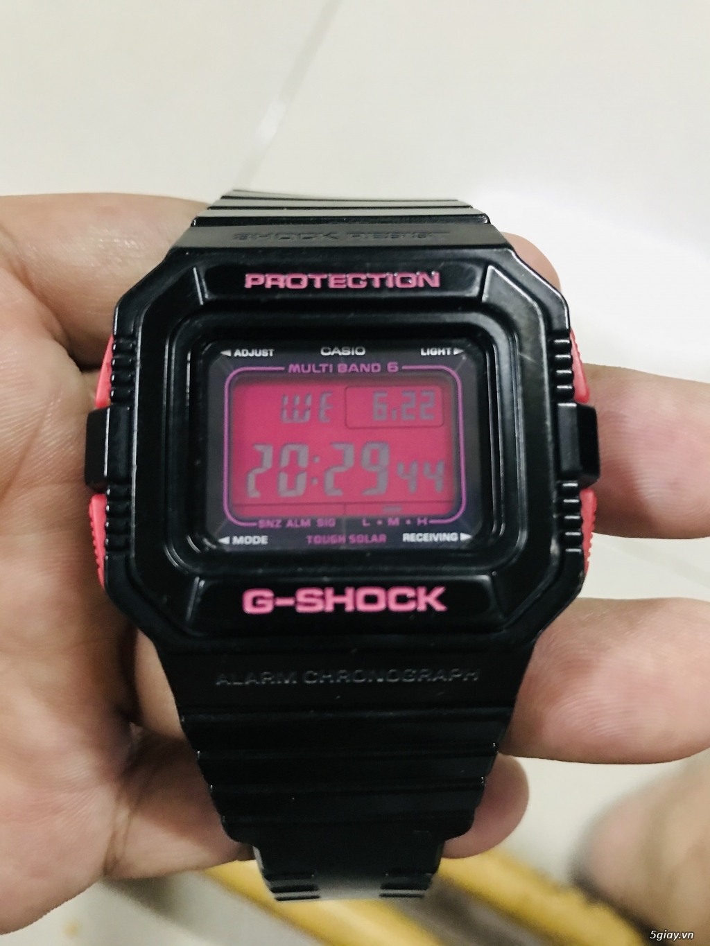 Đồng hồ Casio G-Shock GW-5510B , chạy pin solar năng lượng.. - 4
