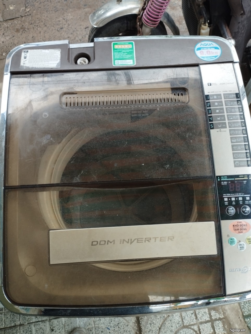 Cần bán máy giặt Panasonic 8,5kg NA-F85A1WWRV - 4