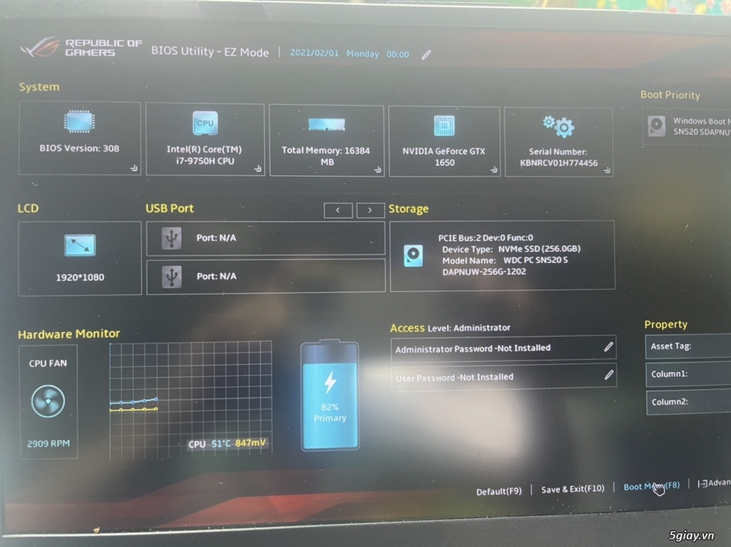 Laptop Asus Gaming cấu hình mạnh - 1