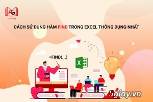 Cách sử dụng hàm FIND trong Excel thông dụng nhất