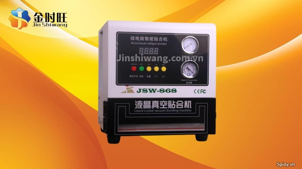 *Bộ máy ép kính 13 inch JSW-868 nhập khẩu JSW – Jin Shiwang - 10