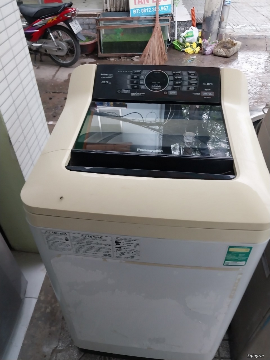 Cần bán máy giặt Panasonic 8,5kg NA-F85A1WWRV