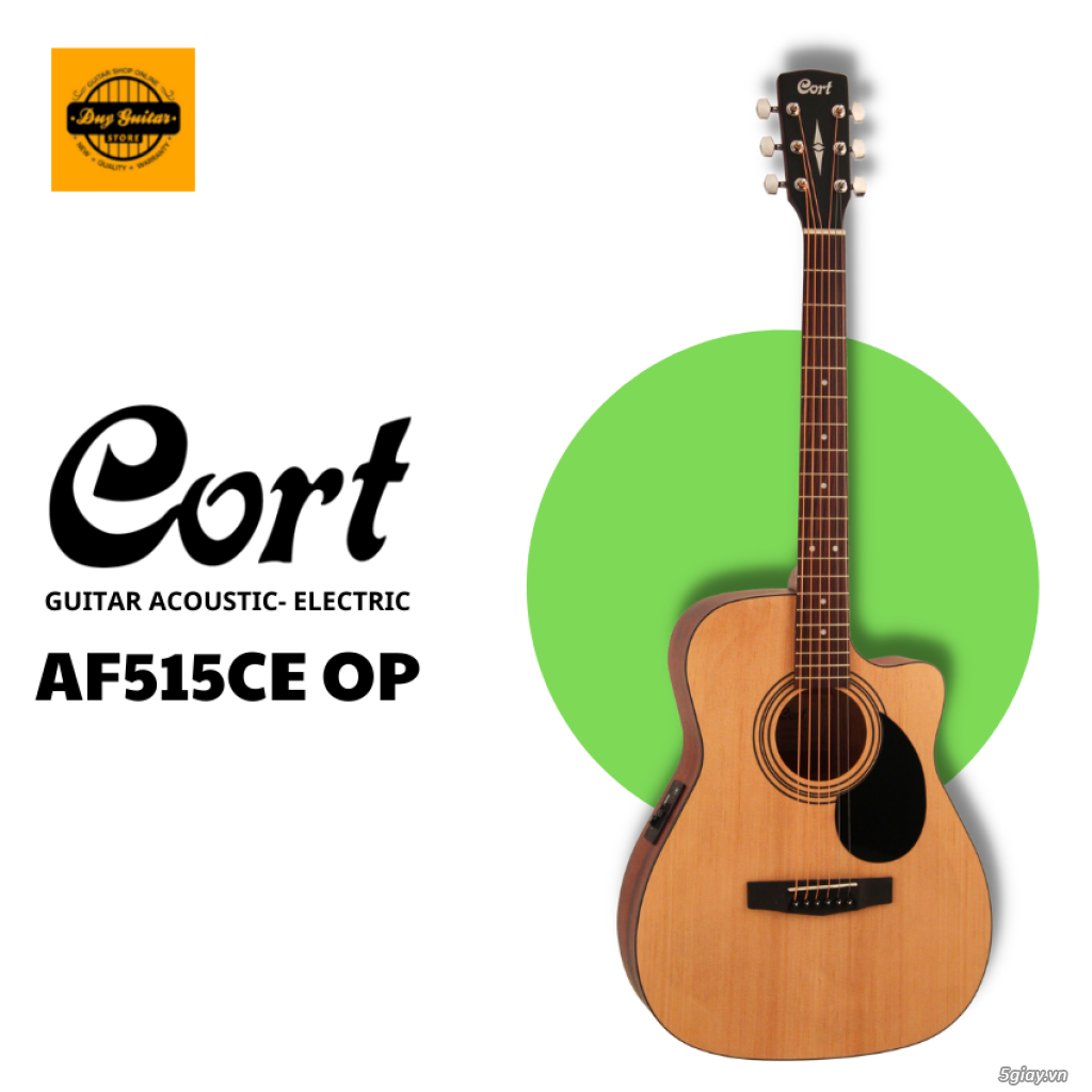 Đàn guitar Cort - Made in Indoesia - Giá tốt - BH 12 tháng - Mua ngay - 2