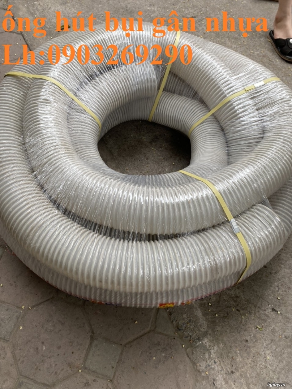 Bán ống hút bụi gân nhựa PVC phi 200 - 150 -168 , phân phối toàn quốc - 6