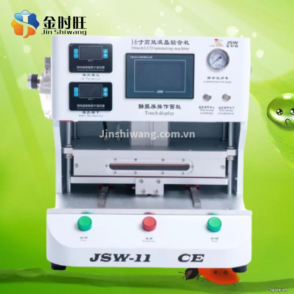–Jin Shiwang Bộ máy ép kính 16 inch JSW-11 nhập khẩu JSW - 6
