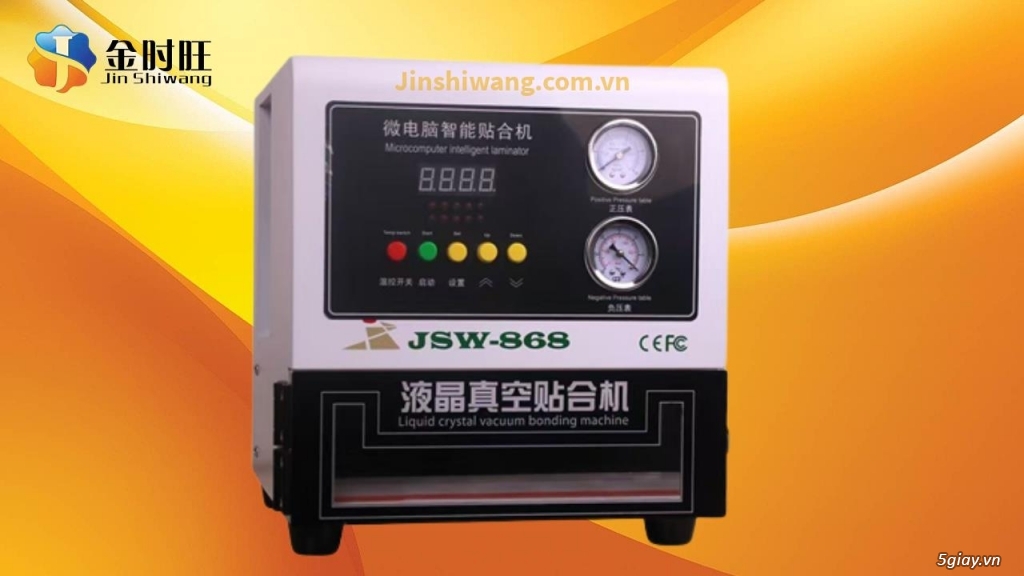 Jin Shiwang Bộ máy ép kính 13 inch JSW-868 nhập khẩu JSW - 17