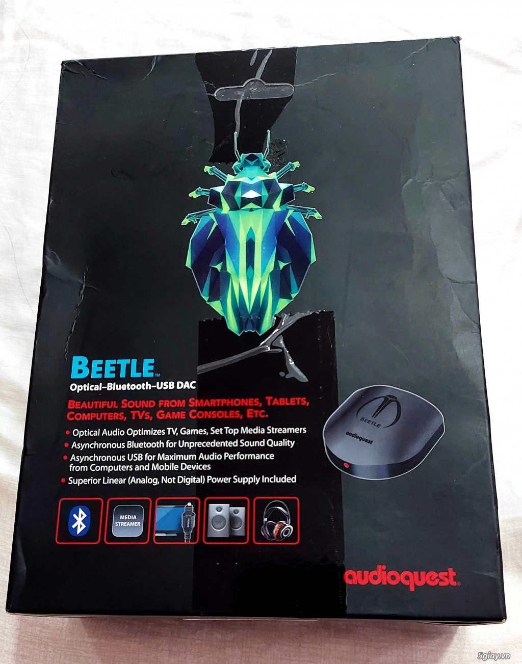 Dac giải mã Bluetooth AudioQuest Beetle - 2