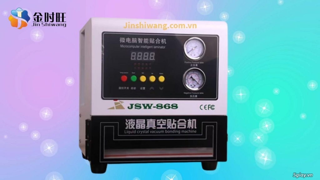 Jin Shiwang Bộ máy ép kính 13 inch JSW-868 nhập khẩu JSW - 6