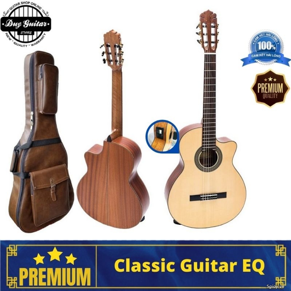 Đàn guitar classic Có EQ, âm thanh tốt, giá từ 1 - 6 triệu Nên mua - 3