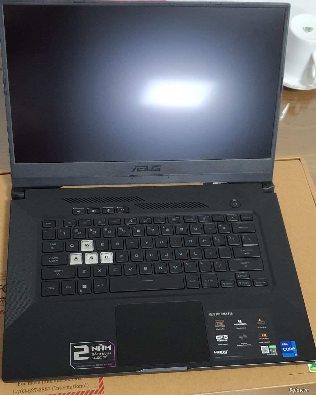 [Bán]-[HCM] Laptop ASUS i7 11730H Ram 16GB RTX 3060 144Hz - 3