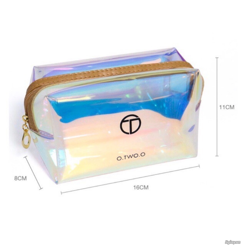 Túi đựng mỹ phẩm hologram chống thấm nước (O.TWO.O) - 1