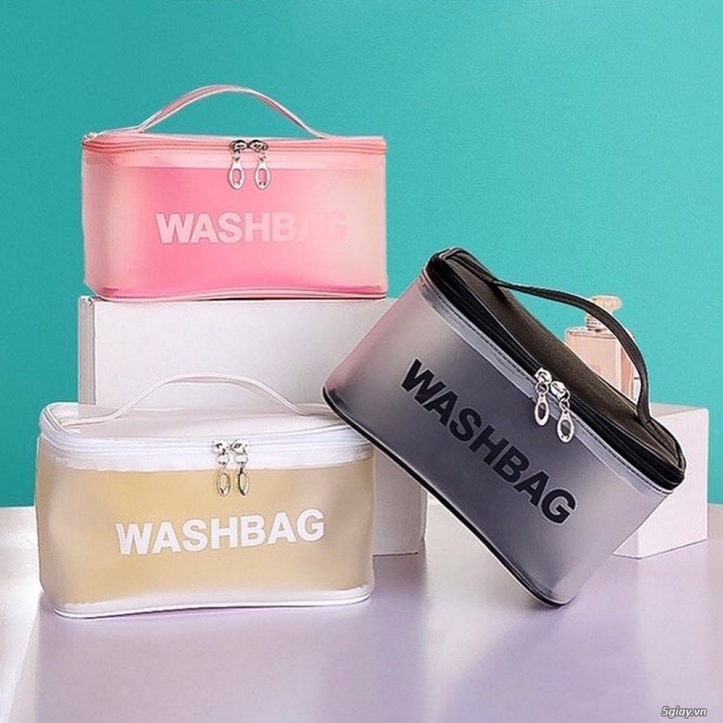 Túi đựng đồ trang điểm mỹ phẩm Washbag cỡ lớn chống thấm nước