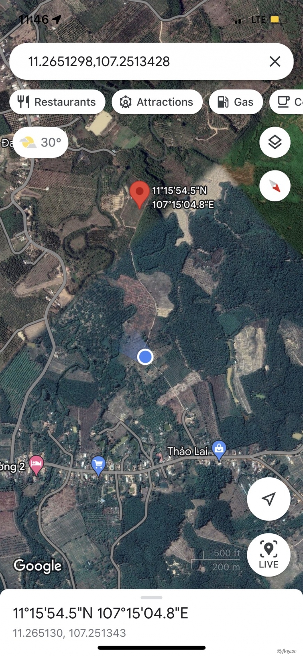 Bán 1000m2 đất Định Quán, Đồng Nai, giá 570 triệu - 3