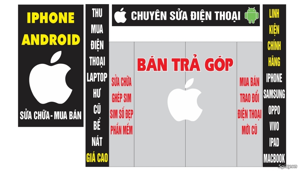 Chuyên sửa màn hình điện thoại