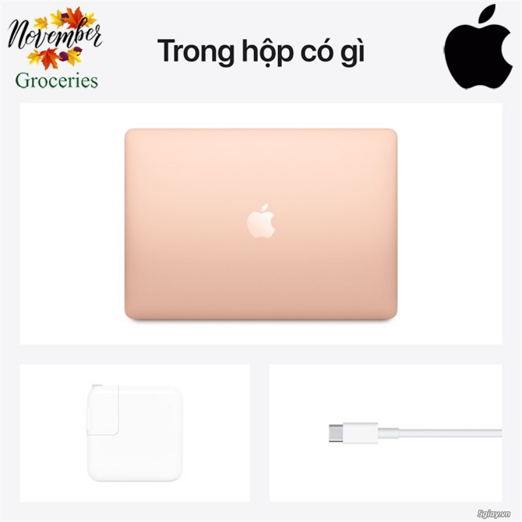 MacBook Air 2020 M1/8GB/256GB/GPU 7-Core MGN93 13 Inch – Đủ Màu OPEN B - 9