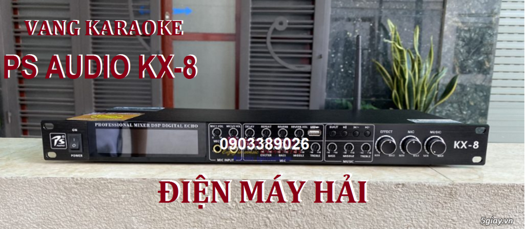 Vang cơ PS Audio KX-8 chức năng Echo Karaoke có Reverb - 2